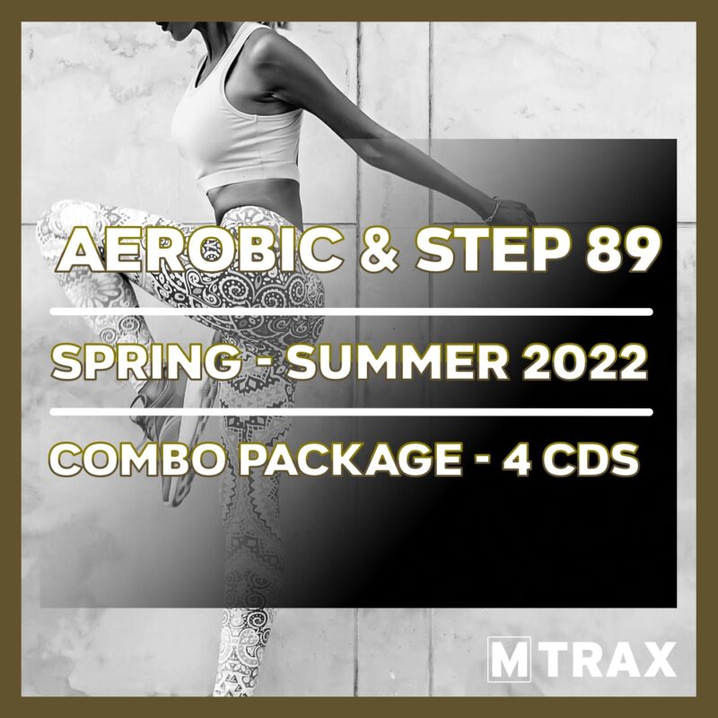 Aerobic & Step Spring – Summer 2022 Combo Pack (4CDs) - MTrax Fitness Music