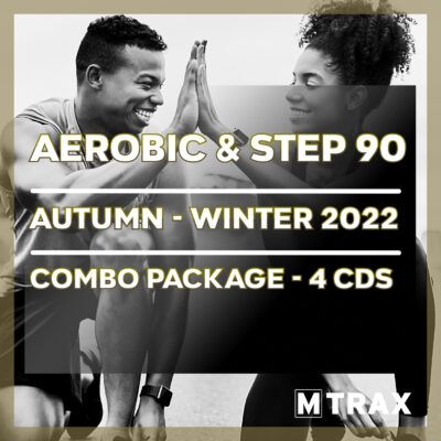 Aerobic & Step 90 Autumn – Winter 2022 Combo Pack (4CDs) - MTrax Fitness Music